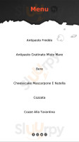 Al Passatore menu