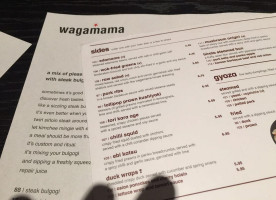 Wagamama food