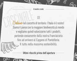 Il Cascinale menu