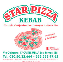 Star Pizza Kebab Loc. Fornaci menu