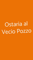 Ostaria Al Vecio Pozzo food