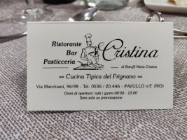 Ristorante Bar Cristina food