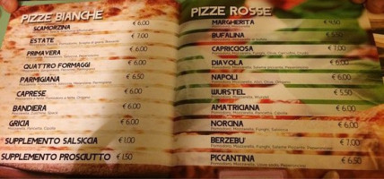 Self Service Biffi menu