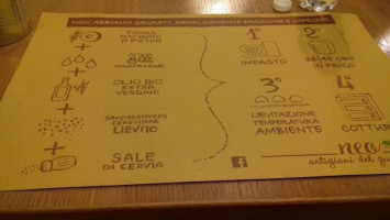 Pizza Da Neo menu