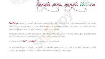 Don Peppe Frittoria E Pizzeria menu