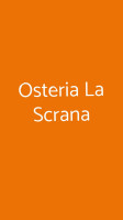 Osteria La Scrana food