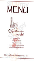 Osteria Macelleria Lucchi inside