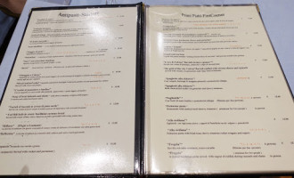 Olbia menu