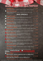 Pizza Passioni menu