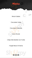 Gelateria Romana menu