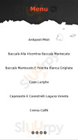 Osteria El Bacaro menu