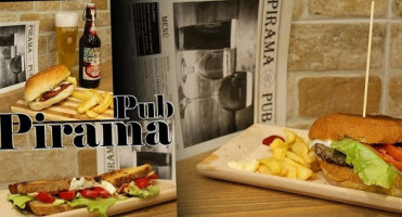 Pirama Pub food