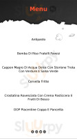 La Faggiola Ostreria menu