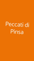 Peccati Di Pinsa food