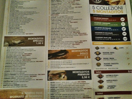 100 Montaditos menu