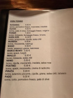 Il Santo menu