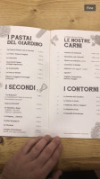 Blue Moon La Pizzeria Giardino menu