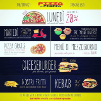 Pizza In Piazza menu