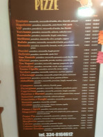 Pizzeria Capricciò menu