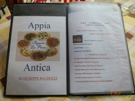 Pizzeria Appia Antica menu