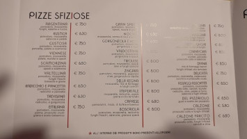 La Pizzoteca Da Michi menu