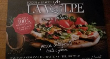 Pizzeria La Volpe food