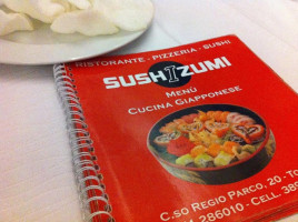 Sushizumi menu