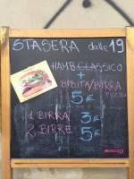 Benecosi menu