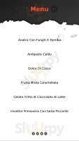 Cinese menu