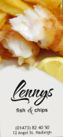 Lenny's Fish And Chips food