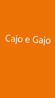 Cajo E Gajo food