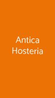 Antica Hosteria food