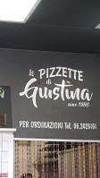 Pizzeria Da Giustina menu