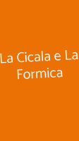 La Cicala E La Formica food