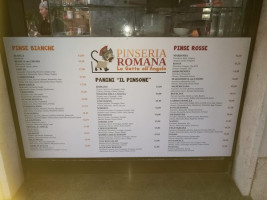 La Gatta All'angolo menu