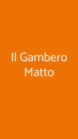 Il Gambero Matto food