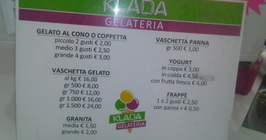 Klada Gelateria food