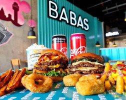 Babas Burgers Kista food