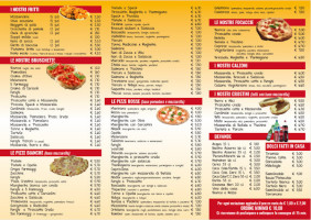 Bibi Pizza menu