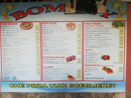 Bombey 95 menu