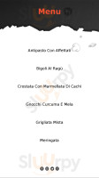 Trattoria Da Arturo menu