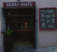 Pan Pumate outside