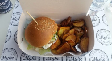 Myke Fish Burger food