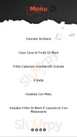 Gusto Siciliano menu