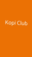 Kopi Club food