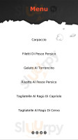 Albano Di Poncia menu