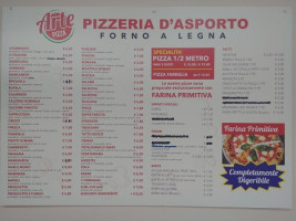 Pizza In Piazza menu