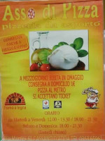 Asso Di Pizza menu