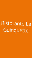 La Guinguette food