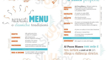 Pozzo Bianco menu